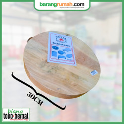 Talenan Kayu Bulat 30CM